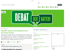 Tablet Screenshot of debatter.vejlebib.dk